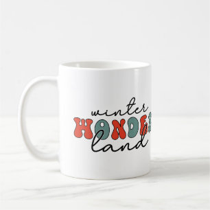 Vintervonderland jul kaffemugg