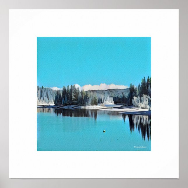 Vintervy Poster (Framsidan)