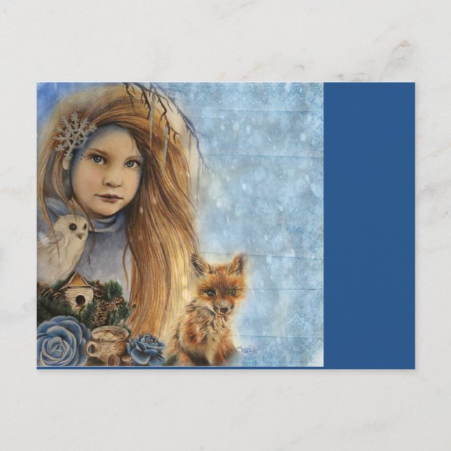 Vintervykort Vykort (Framsida)