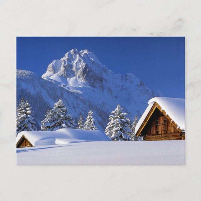 Vintervykort Vykort (Framsida)