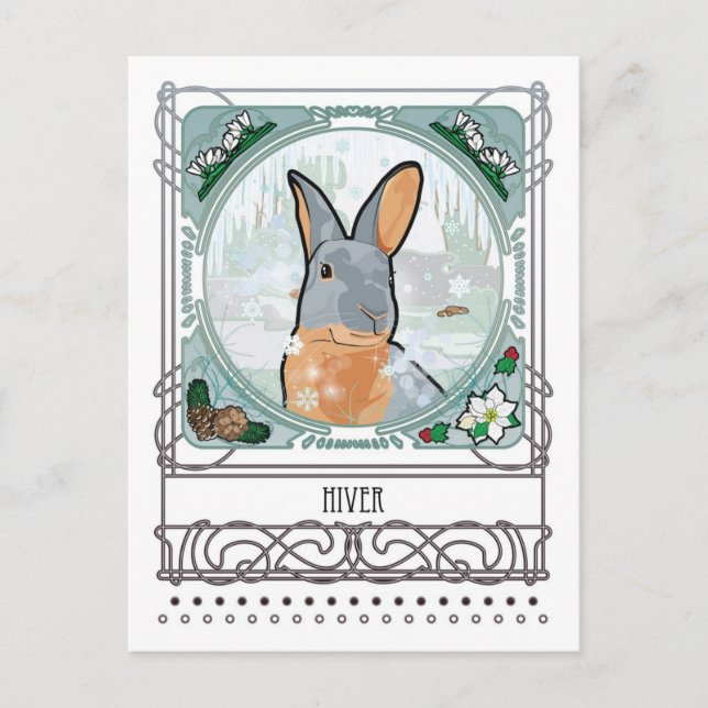 VINTERVYKORT VYKORT (Framsida)