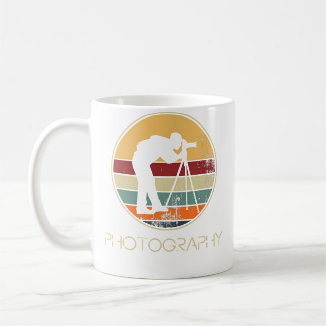 Vintge Photography Photographer Kaffemugg (Vänster)