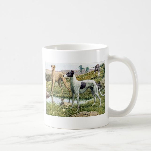 Vinthund Kaffemugg (Höger)