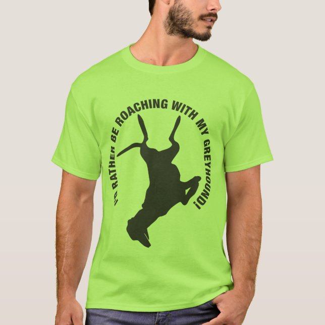 Vinthund Roaching Tee Shirt (Framsida)