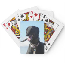 Vinthund som leker kort (4)