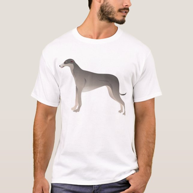Vinthund T-shirt (Framsida)