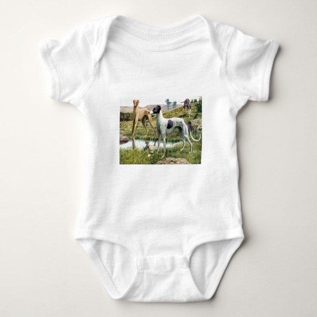 Vinthund T-shirt (Framsida)