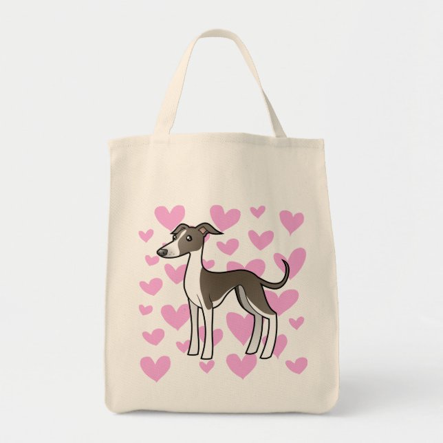 Vinthund/Whippet/italiensk vinthundkärlek Tygkasse (Framsidan)