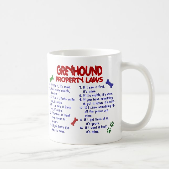 VINTHUNDegendomlagar 2 Kaffemugg (Höger)