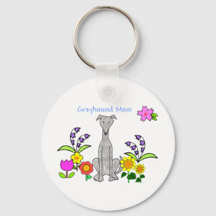 Vinthundmamma Keychain Nyckelring