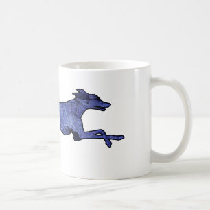 VinthundSilhouetteFractal Kaffemugg