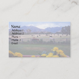 Vinus på betesmark visitkort