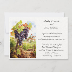 Vinvårdshustruuddmning Inbjudningar