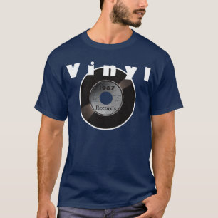 Vinyl 45 Grått T-shirt