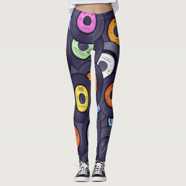 Vinyl 45 leggings (Framsida)