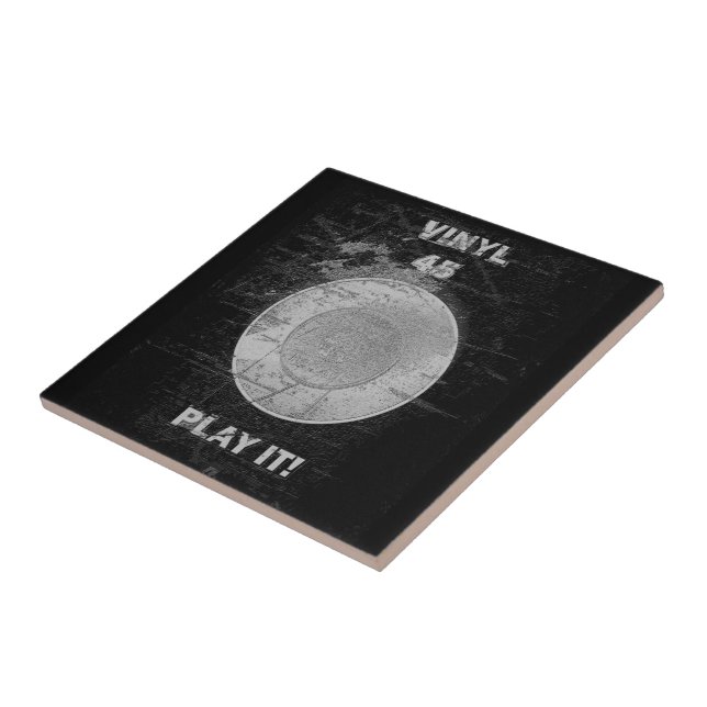 VINYL 45 RPM-post Kakelplatta (Sidan)