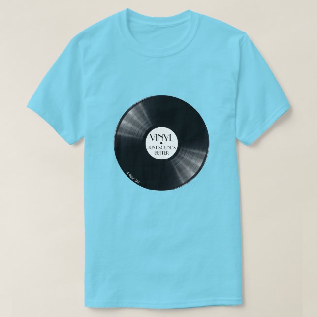 Vinyl - A MisterP Shirt T Shirt (Design framsida)