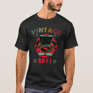 Vinyl Älskare Birthday for Music Älskare och DJ 20 T Shirt