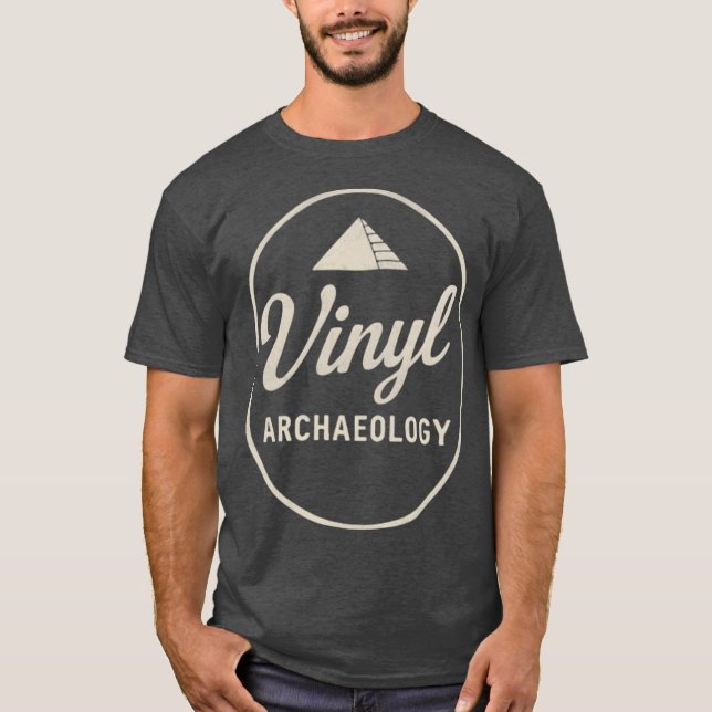Vinyl Archeology T Shirt (Framsida)