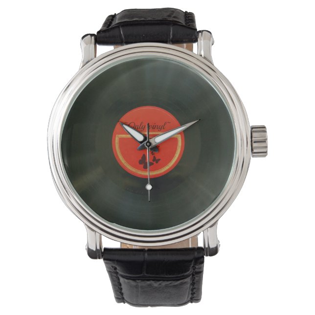 Vinyl Armbandsur (Framsida)