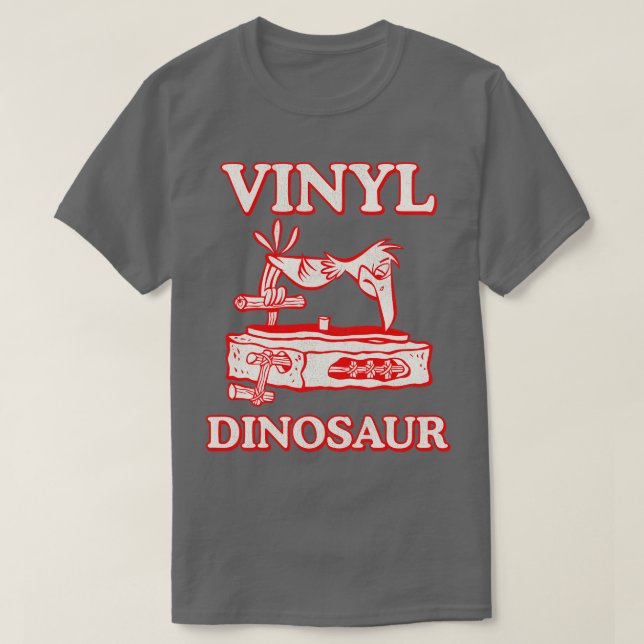 Vinyl Dinosaur T Shirt (Design framsida)