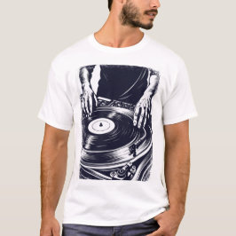 Vinyl DJ T Shirt