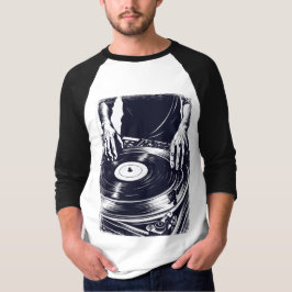 Vinyl DJ T Shirt
