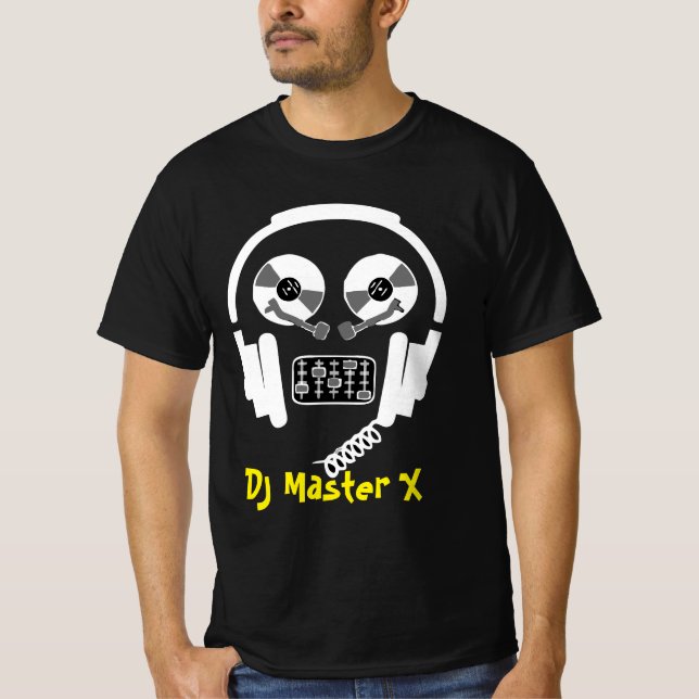 Vinyl DJ T-Shirt (Framsida)