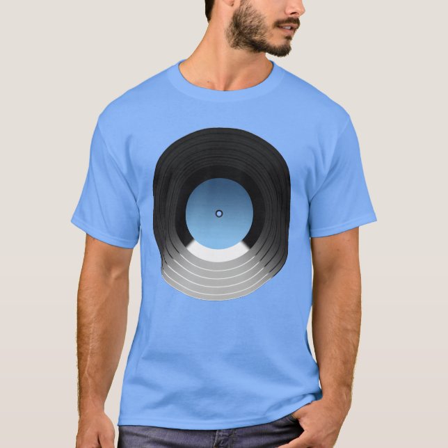 VINYL flicka T Shirt (Framsida)