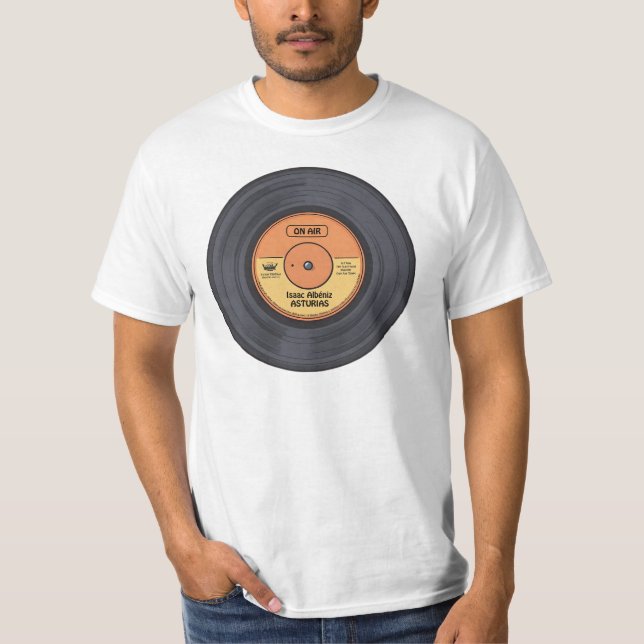 vinyl, graffiti, musique, street art, urban t shirt (Framsida)