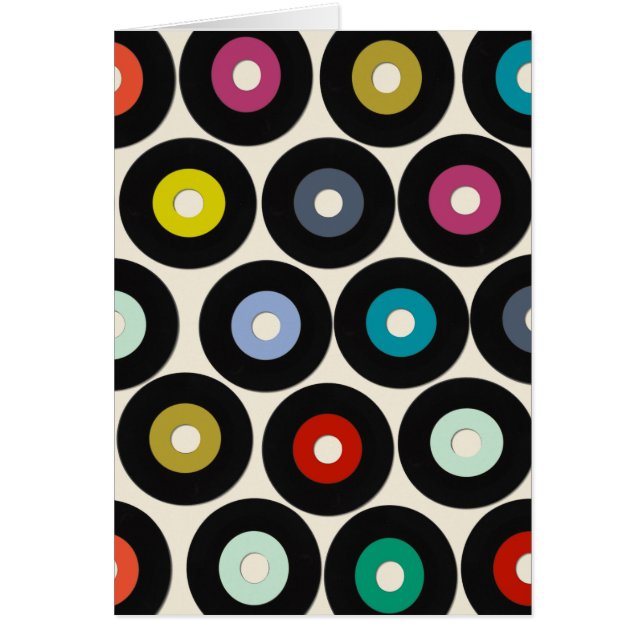 VINYL HÄLSNINGSKORT (Framsidan)