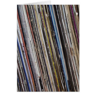 Vinyl Hälsningskort
