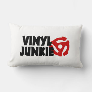 Vinyl Junkie Lumbarkudde