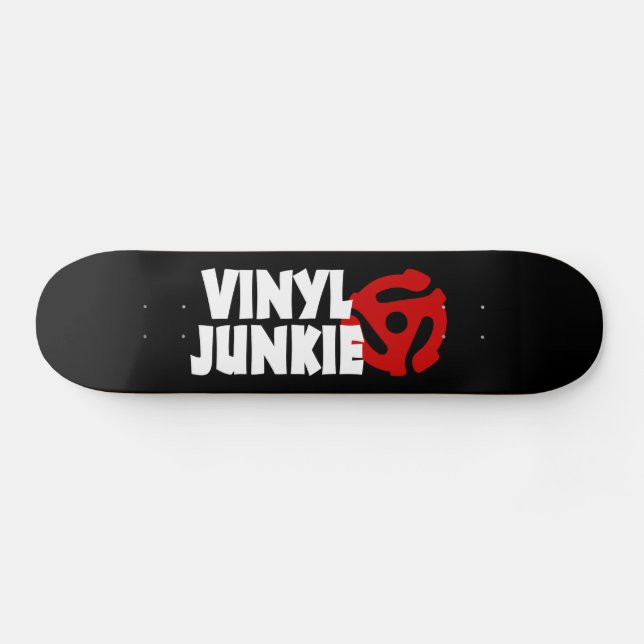 Vinyl Junkie Mini Skateboard Bräda 18,5 Cm (Horz)