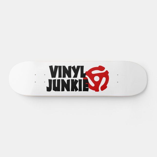 Vinyl Junkie Mini Skateboard Bräda 18,5 Cm (Horz)