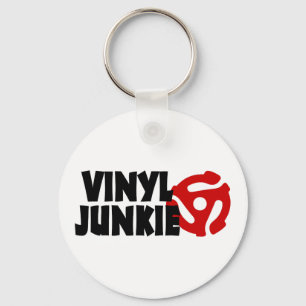 Vinyl Junkie Nyckelring