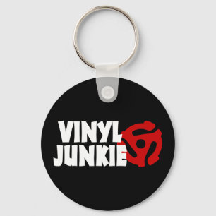 Vinyl Junkie Nyckelring