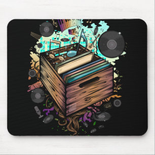 Vinyl Låda Music Musmatta