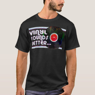 Vinyl ljud bättre Fläkt  T Shirt