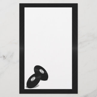 Vinyl-look LP-post Brevpapper