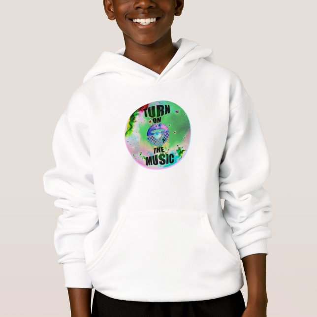Vinyl Music T Shirt (Framsida)
