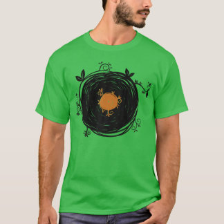 Vinyl Nature 1950 s Retro Classic Rock Music famil T Shirt