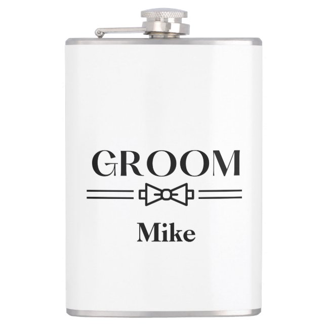 Vinyl Omslagen Flask-Gud Flask Fickplunta (Framsidan)