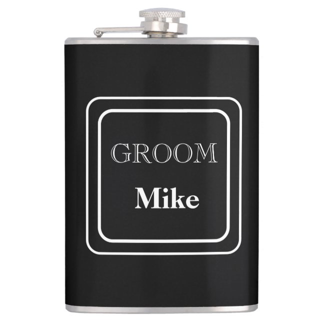 Vinyl Omslagen Flask-Gudbrud Fickplunta (Framsidan)