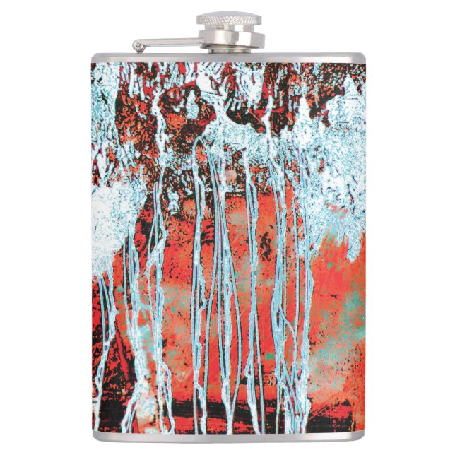 Vinyl Omslagen Flask – Korrosions Puls Fickplunta (Framsidan)