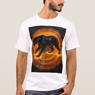 Vinyl Panther T Shirt