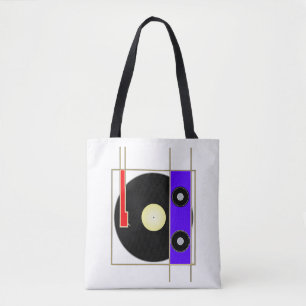 Vinyl Player Tygkasse