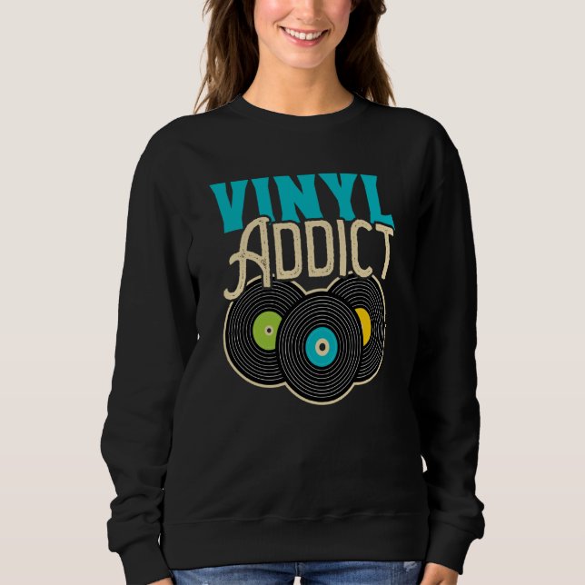 Vinyl Player Vinyl Record Player Music  1 T Shirt (Framsida)