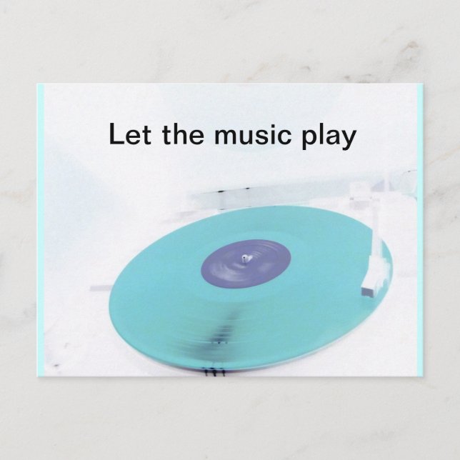 Vinyl Post Vykort (Framsida)