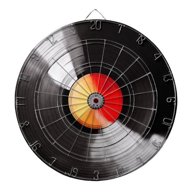 Vinyl Record Dartboard Darttavla (Framsidan)